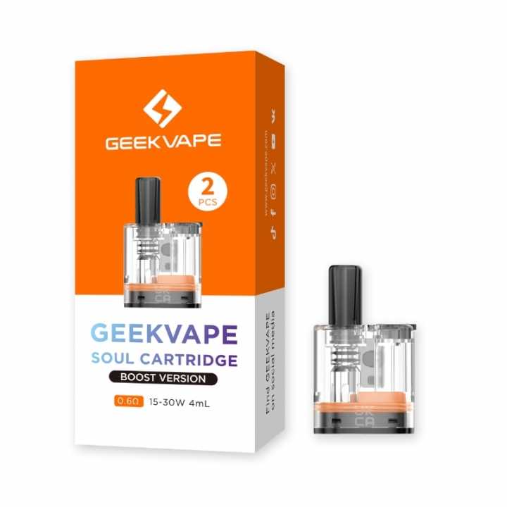 Geek Vape - Soul Boost Pod 4ml - €9.99 €
