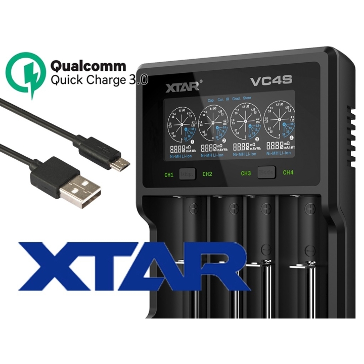 Xtar - VC4S Ladegerät