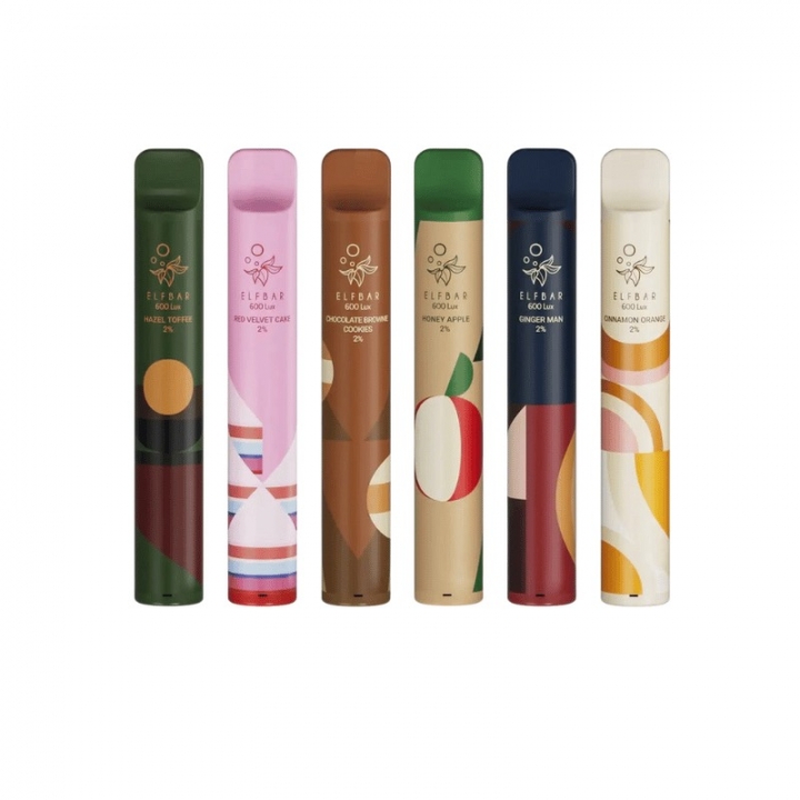 Elf Bar Lux600 - Ginger Man - €7.99 €