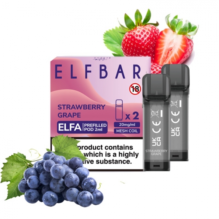 Elf Bar - Elfa Pod Strawberry Grape