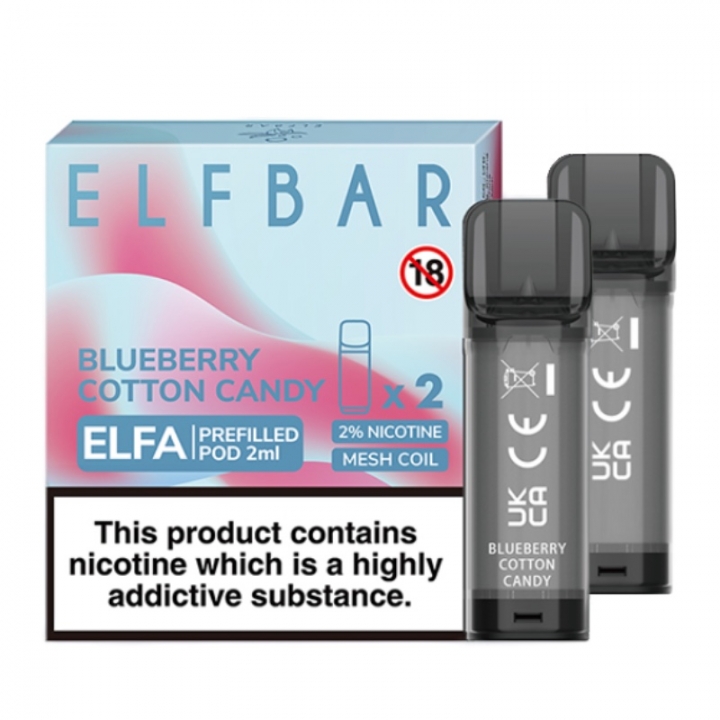 lost mary pods für elfbar Elf Bar - Elfa Pod Blueberry Cotton Candy - 10,99 € €