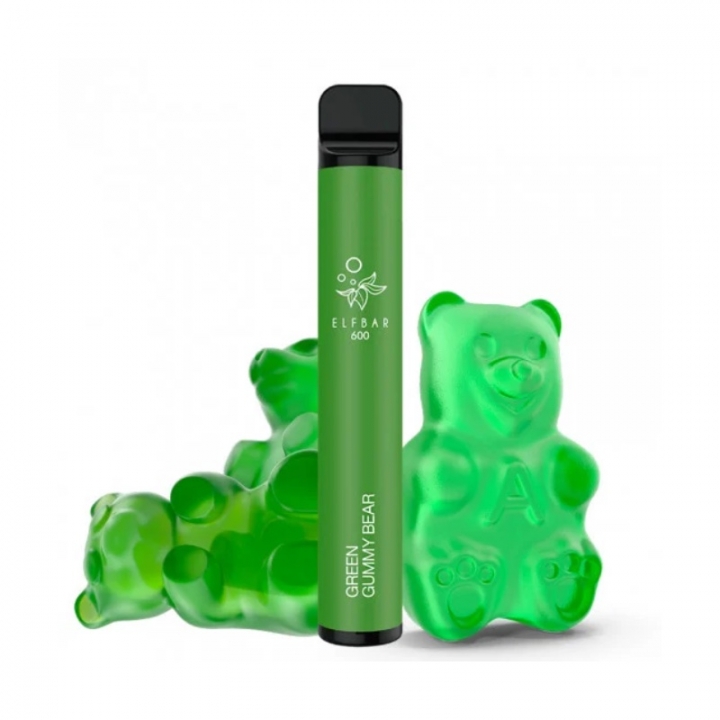 Elf Bar 600 - Green Gummy Bears